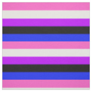 Tissu Drapeau de la Fierté Genderfluide