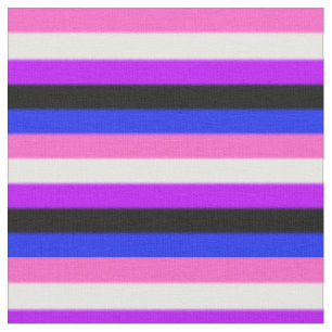 Tissu Drapeau de la Fierté Genderfluide