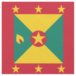 Tissu Drapeau de la Grenade