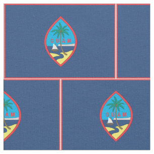 Tissu Drapeau de la GUAM -