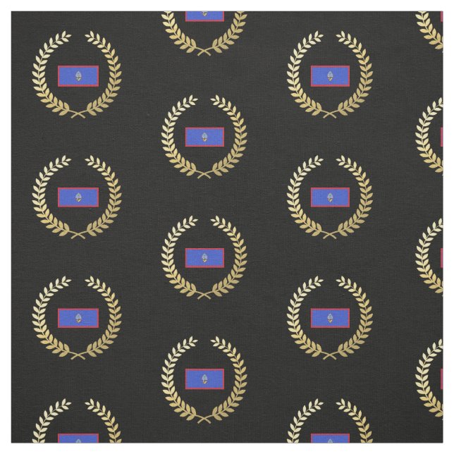 Tissu Drapeau de la Guam (Échantillon)