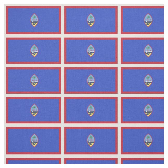 Tissu Drapeau de la Guam (Échantillon)