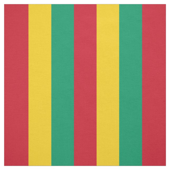 Tissu Drapeau de la Guinée (Échantillon)