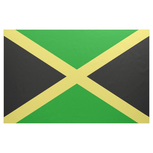 Tissu Drapeau de la Jamaïque (Yard)