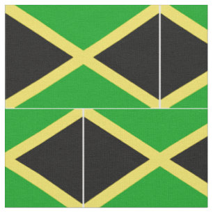 Tissu Drapeau de la Jamaïque