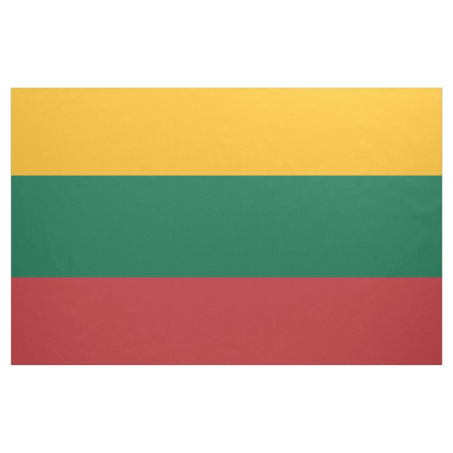 Tissu Drapeau de la Lithuanie (Yard)