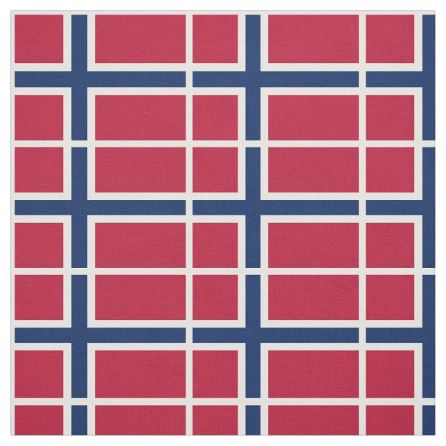 Tissu Drapeau de la Norvège (Échantillon)