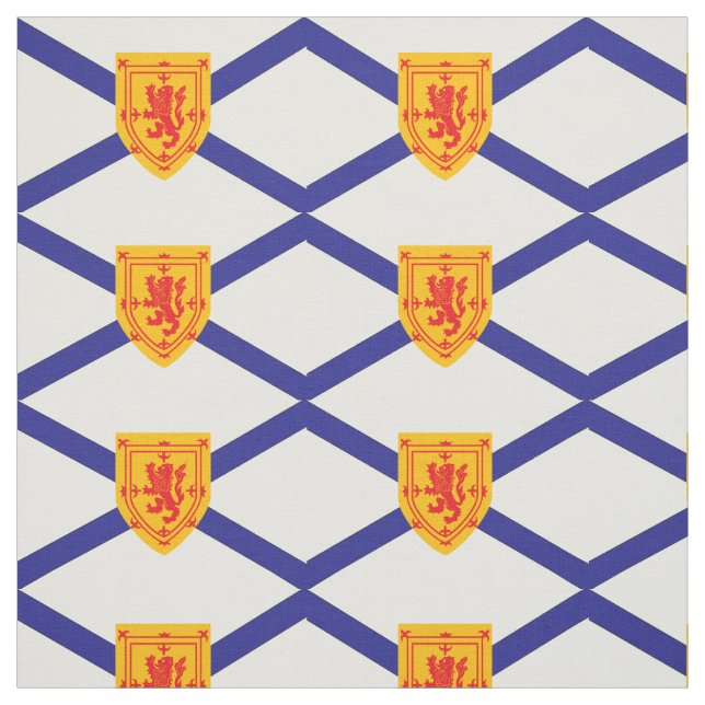 Tissu Drapeau de la NOUVELLE-ÉCOSSE (Échantillon)