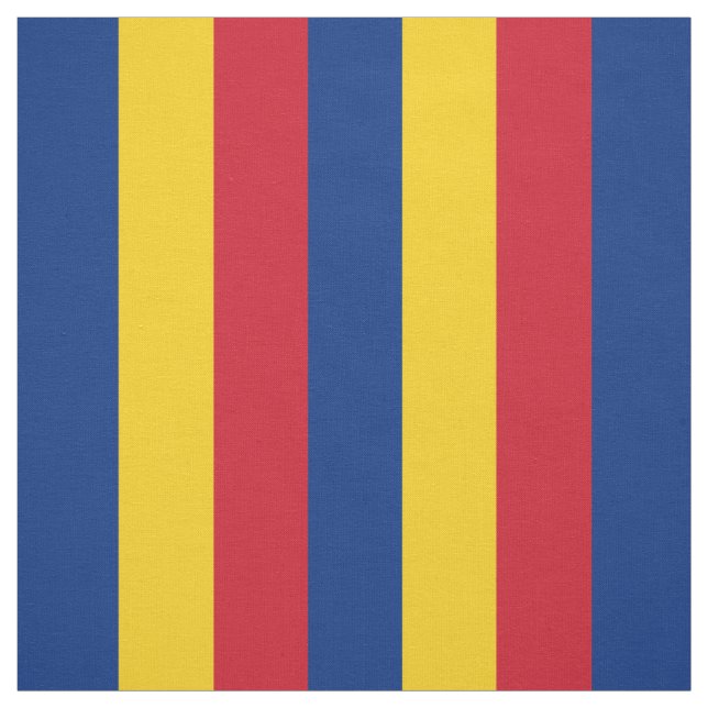 Tissu Drapeau de la Roumanie (Échantillon)