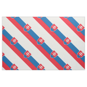 Tissu Drapeau de la Slovaquie