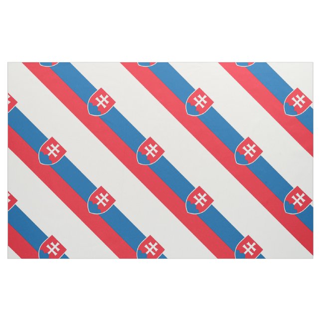 Tissu Drapeau de la Slovaquie (Yard)