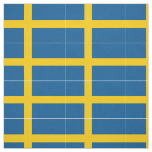 Tissu Drapeau de la Suède
