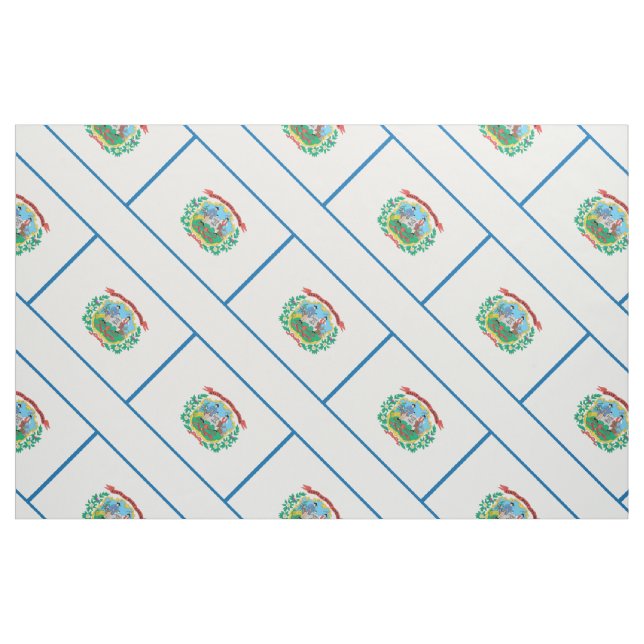 Tissu Drapeau de la VIRGINIE OCCIDENTALE (Yard)