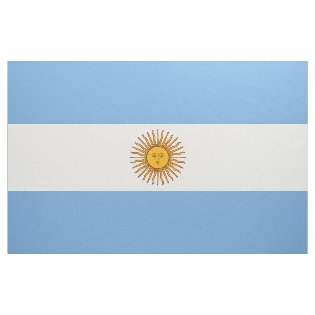 Tissu Drapeau de l'Argentine, Bandera de Argentina (Yard)