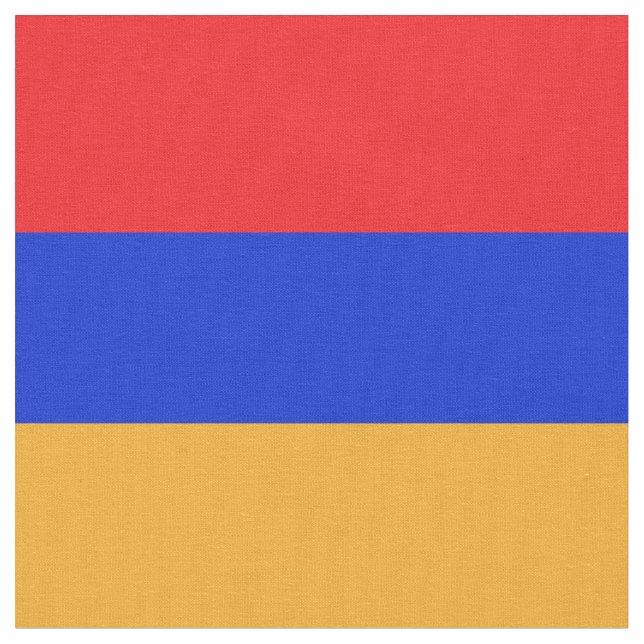 Tissu Drapeau de l'Arménie (Fermer)