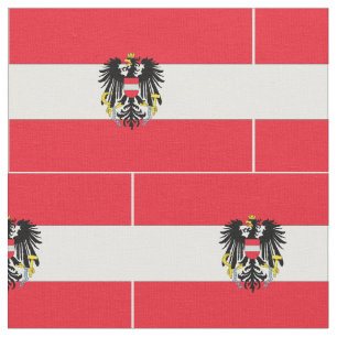 Tissu Drapeau de l'Autriche