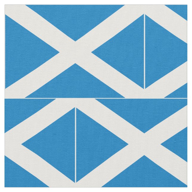 Tissu Drapeau de l'Ecosse (Fermer)