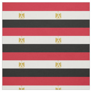 Tissu Drapeau de l'Égypte