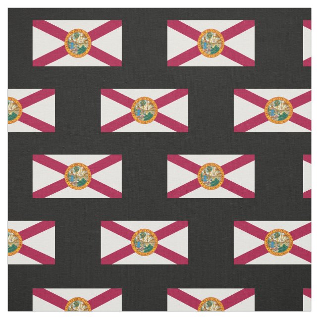 Tissu Drapeau de l'État de Floride (Échantillon)