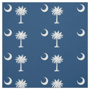 Tissu Drapeau de l'État de la Caroline du Sud