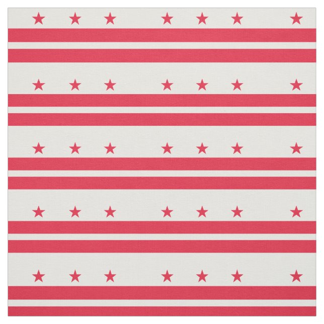 Tissu Drapeau de l'État de Washington DC (Échantillon)