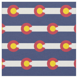 Tissu Drapeau de l'État du Colorado