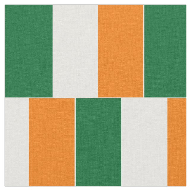 Tissu Drapeau de l'Irlande (Fermer)