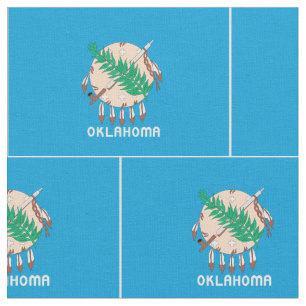 Tissu Drapeau de l'OKLAHOMA -