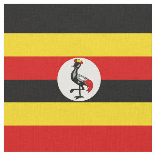 Tissu Drapeau de l'Ouganda