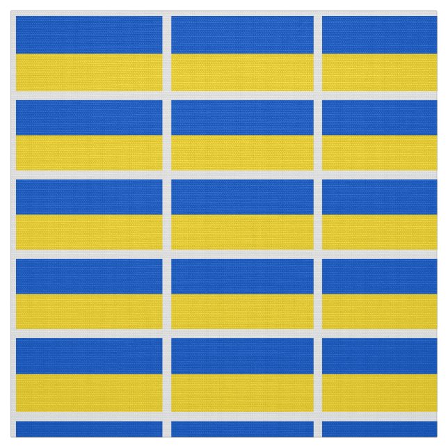 Tissu Drapeau de l'Ukraine (Échantillon)