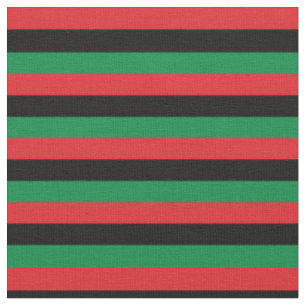 Tissu Drapeau de l'UNIA et tribande panafricain/afro-am