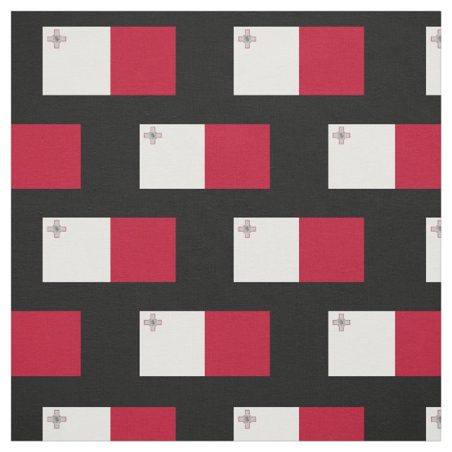 Tissu Drapeau de Malte (Échantillon)