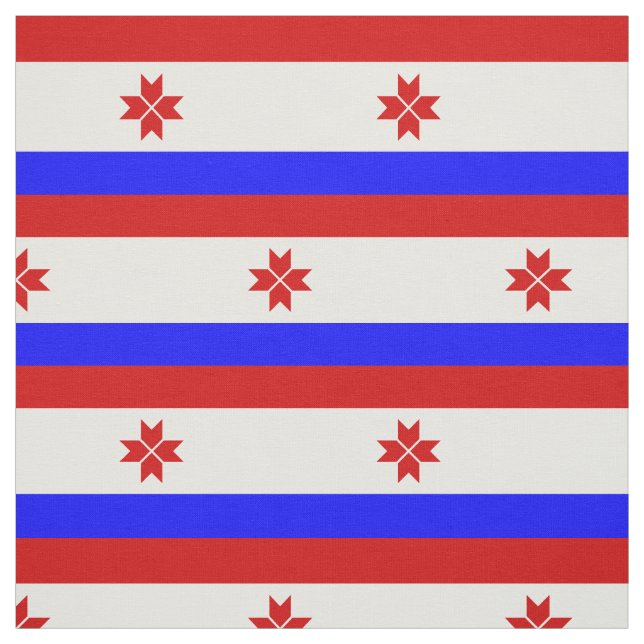Tissu Drapeau de Mordovie (Échantillon)