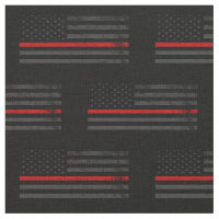 Drapeau de pompier affligé par obscurité