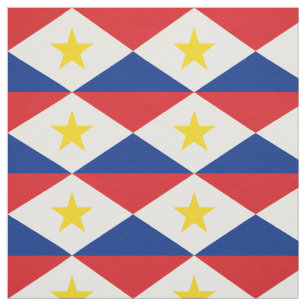 Tissu Drapeau de Saba