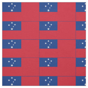 Tissu Drapeau de Samoa