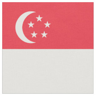 Tissu Drapeau de Singapour