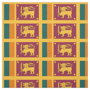 Tissu Drapeau de Sri Lanka