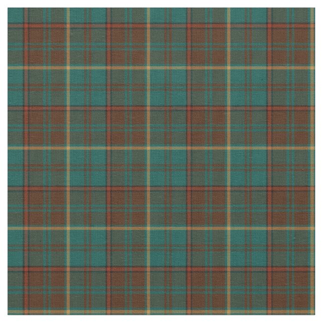 Tissu Drapeau de tartan d'Ontario Canada (Fermer)