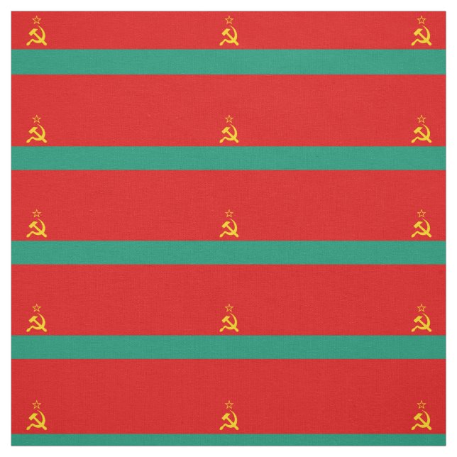 Tissu Drapeau de Transnistrie patriotique (Échantillon)