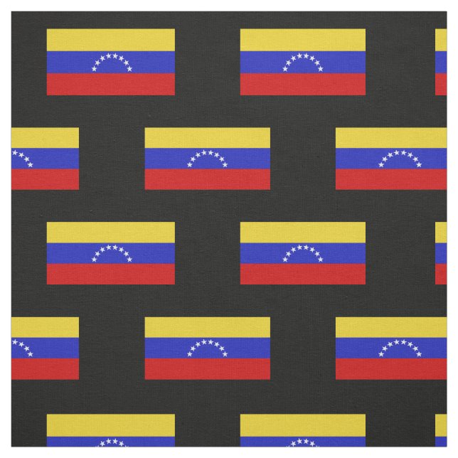 Tissu Drapeau de Venezuala (Échantillon)