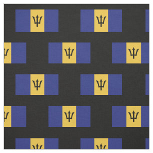 Tissu Drapeau des Barbade