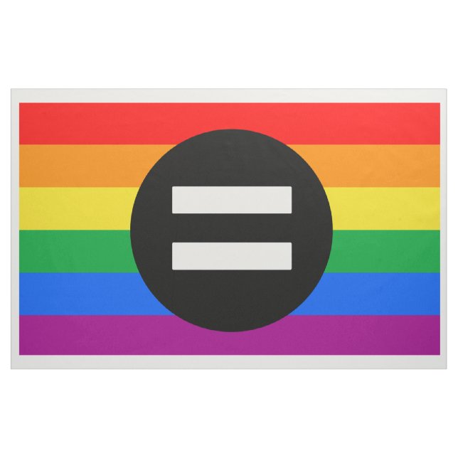 Tissu Drapeau des droits gays (Yard)
