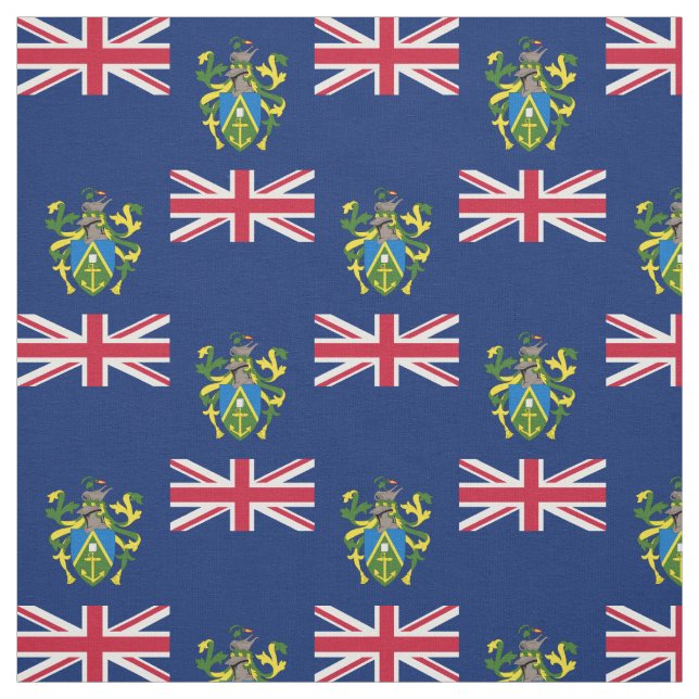 Tissu Drapeau des îles Pitcairn (Échantillon)