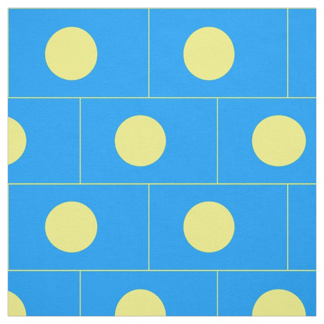 Tissu Drapeau des Palaos (Échantillon)