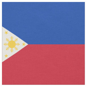 Tissu drapeau des Philippines