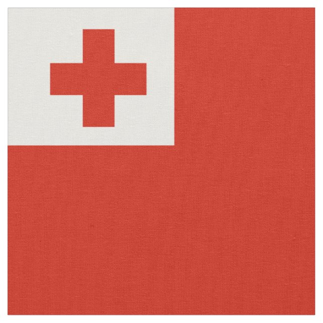 Tissu Drapeau des Tonga (Fermer)