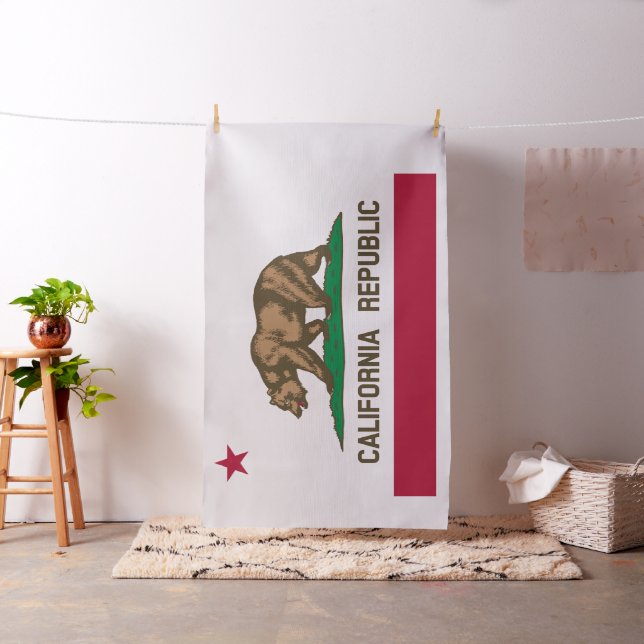 Tissu Drapeau d'État de la Californie (In Situ)