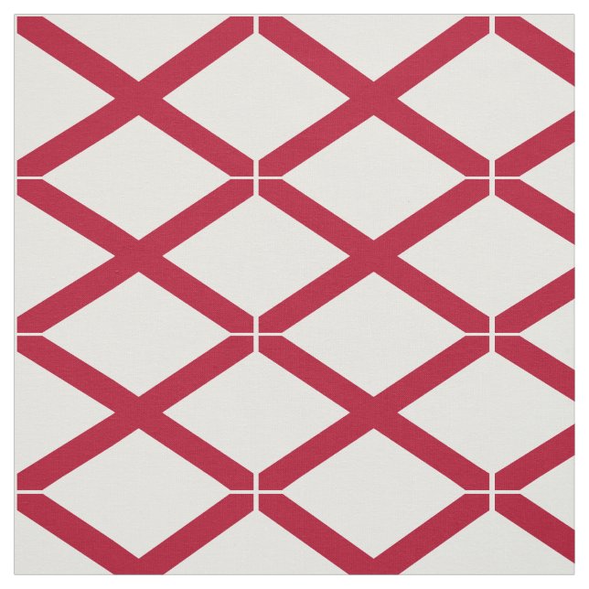 Tissu Drapeau d'État de l'Alabama (Échantillon)