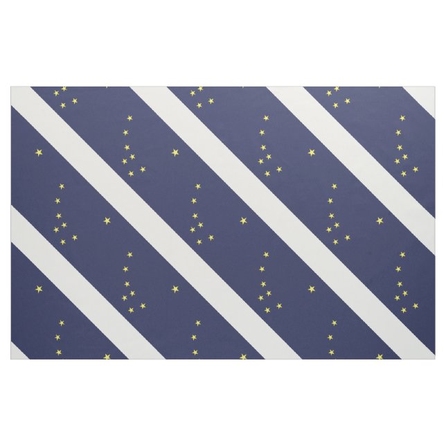 TISSU DRAPEAU D'ÉTAT DE L'ALASKA (Yard)